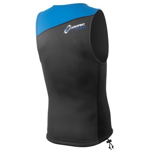 台灣現貨/【AROPEC】2mm Finemesh/Neoprene 前拉鍊式背心 – 紫玉蘭-細節圖3
