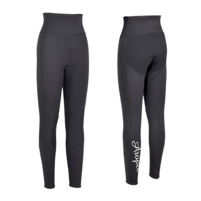 台灣現貨/【AROPEC】1.5mm Neoprene長袖長褲防寒衣(女款) – 紫玉蘭-細節圖6