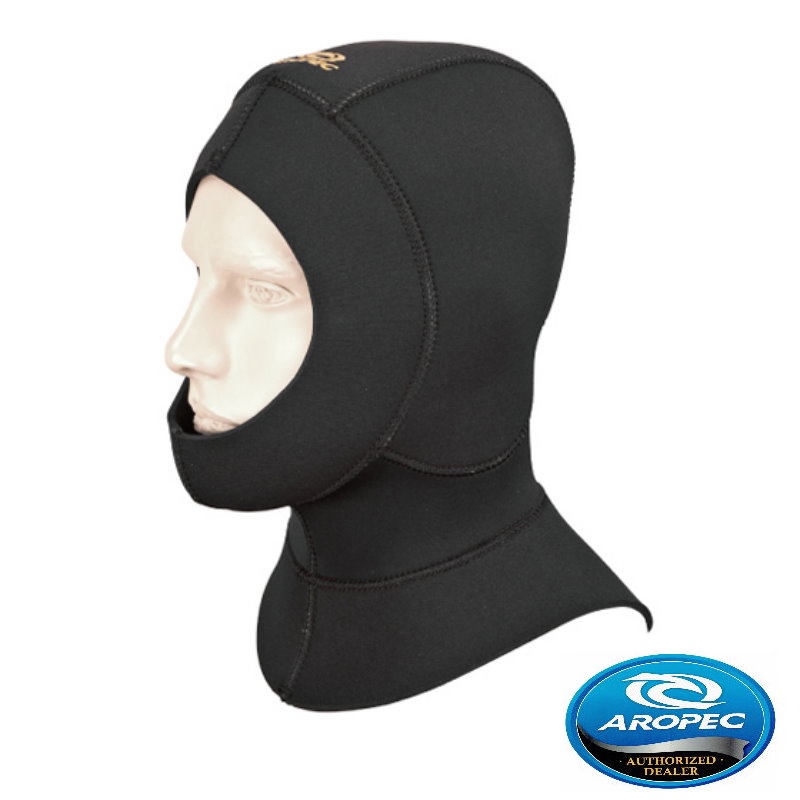 台灣現貨/【AROPEC】3/5mm Nylon/超彈性Neoprene 潛水頭套– 紫玉蘭-細節圖2