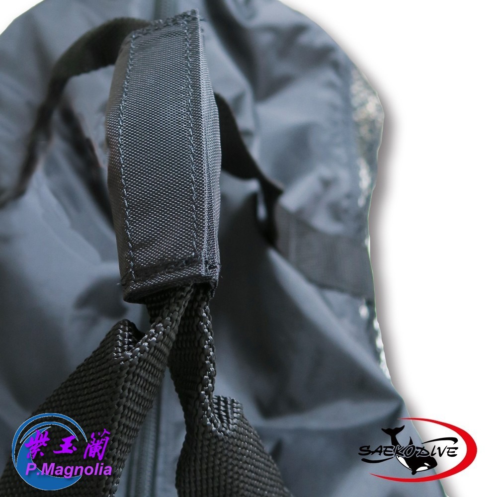 台灣現貨/【SAEKODIVE】潛水裝備網袋-紫玉蘭-  7105/7106-細節圖2