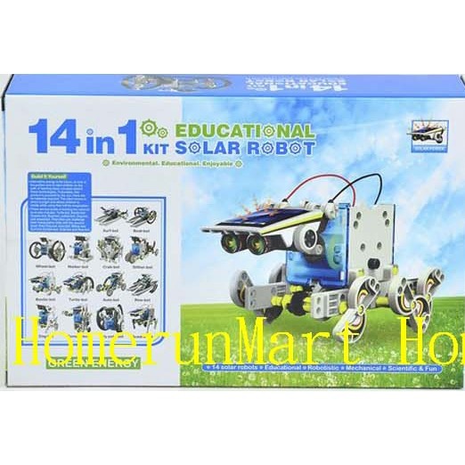 RA太陽能科學玩具14合1太陽能機器人DIY益智太陽能玩具14in1 益智玩具兒童科學推理創造動腦親子互動太陽能組合玩具-細節圖4