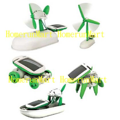 RK兒童科學實驗6合1太陽能機器人DIY益智太陽能玩具六合一 科教玩具機器人系列教育性玩具太陽能拼裝組合模型益智玩具教具-細節圖4