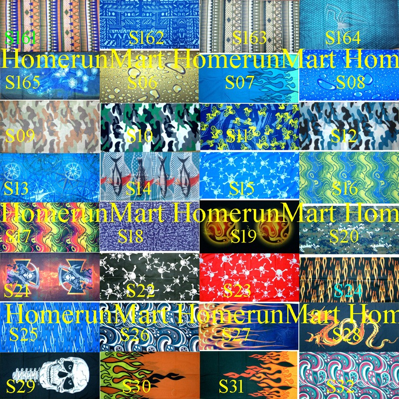 魔術頭巾買十送一骷顱骷髏面罩自行單車重機防曬防風禦寒帽子跳街舞瑜珈護腕護膝彈性透氣吸汗領巾迷彩火焰素色-細節圖6