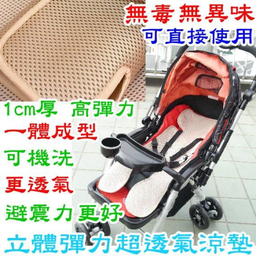 台灣製 比GIO 奇哥 更涼爽舒適的 立體超透氣涼墊 涼爽坐墊 安全座椅/嬰兒推車/兒童餐椅皆可用 可機洗 透氣涼墊