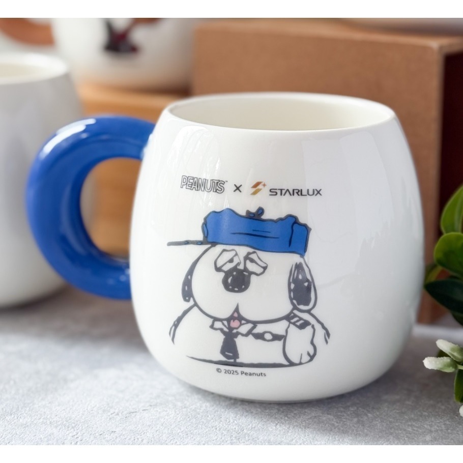 ★JP喵★ Snoopy OLAF X 星宇航空聯名 大容量陶瓷杯 咖啡杯 馬克杯 約520ML 原價169元-規格圖4