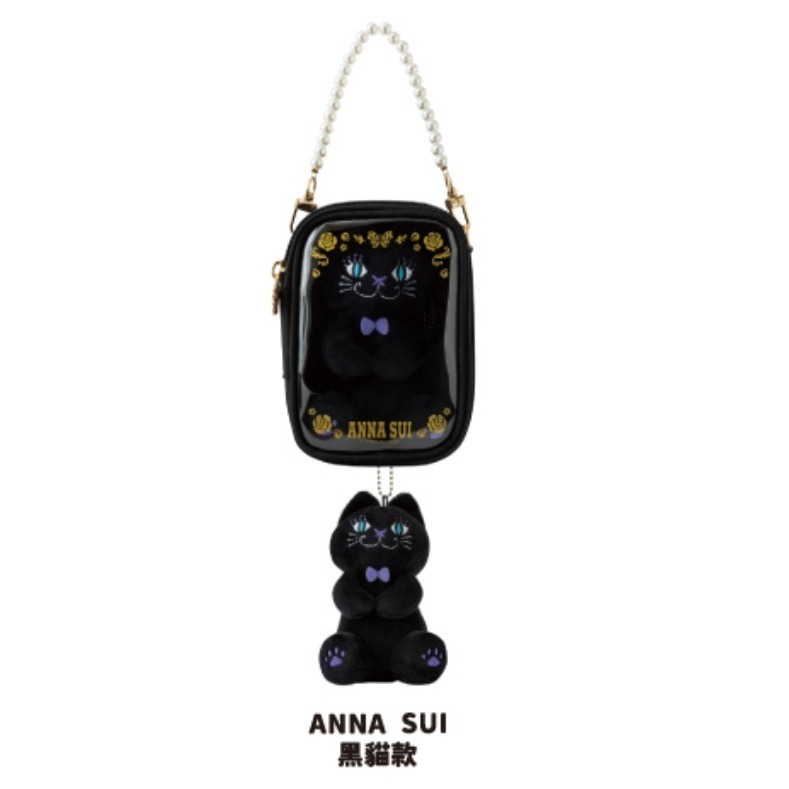 (全新) 可挑款 ANNA SUI X 三麗鷗 聯名 珍珠包+絨毛玩偶組 娃包(商品含娃娃)-規格圖4