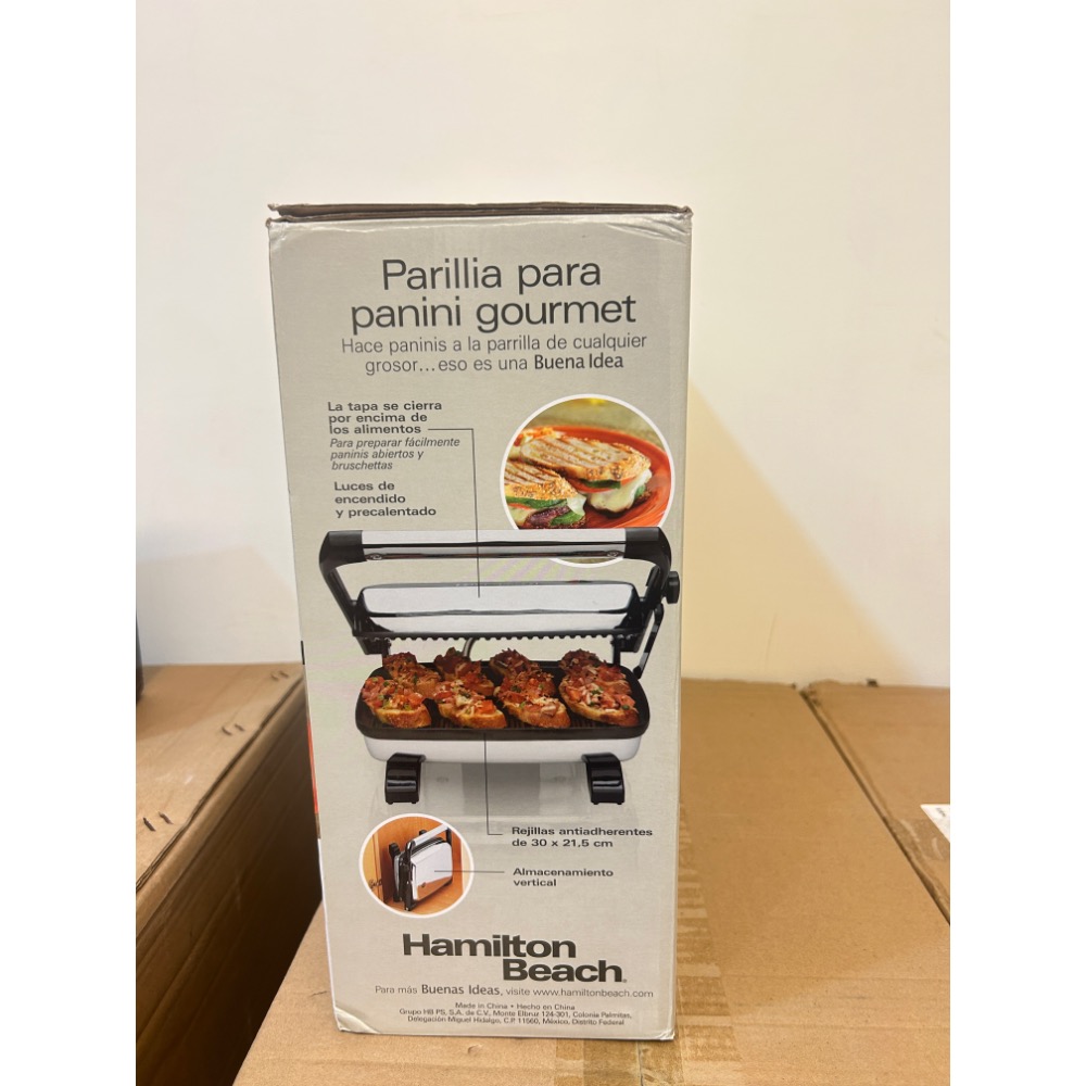 美國 漢美馳 Hamilton Beach panini maker 全新未使用 現貨 倉庫實拍 可面交-細節圖2