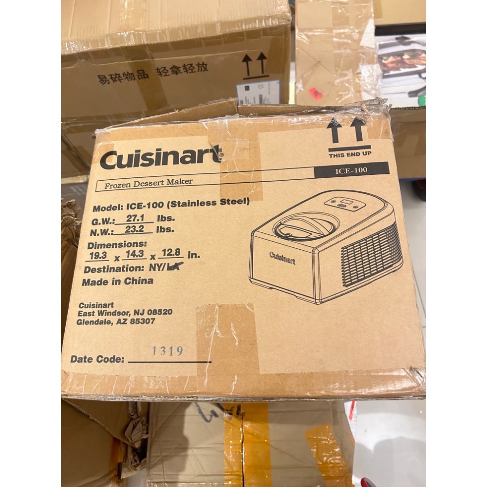 美國 cuisinart 美膳雅 ice cream maker全新未使用 倉庫實拍 台灣現貨 可面交-細節圖5
