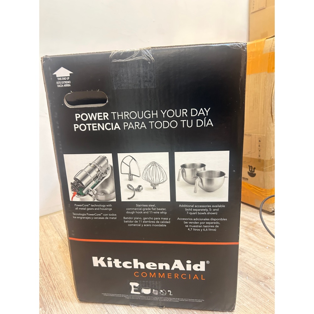 美國KitchenAid 8QT桌上型攪拌機 7.5L KSM8990WH 台灣現貨 倉庫實拍 可面交-細節圖3