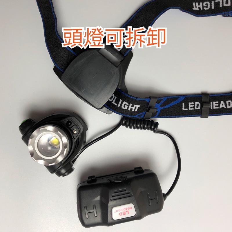 頭燈 感應頭燈 登山頭燈 露營頭燈 L2 頭燈 P50 強光頭燈 USB 充電頭燈 釣魚頭燈 防水頭燈 工-細節圖5