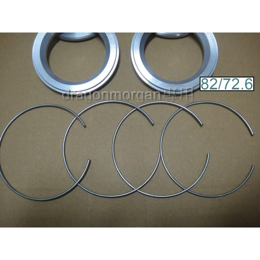 BBS輪框專用軸套(82mm轉72.6mm)或(82mm轉74.1mm)輪圈轉接軸套 用於BBS轉BMW車輛-細節圖2