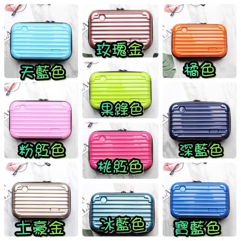 台灣出貨 迷你行李箱化妝包盥洗包 收納包 防水 防撞 抗壓 相機包 生日禮物🎁 手機收納-細節圖5