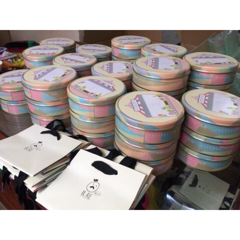 國王你好 曲奇餅乾 手工餅乾 附提袋   隨機口味賣場-細節圖4