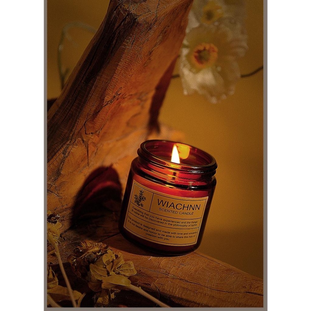 *🌊102 Alley* A2 _WIACHNN復古香氛蠟燭 手工大豆蠟精油 浪漫情人節 香氛擺飾伴手禮物 A2-細節圖8