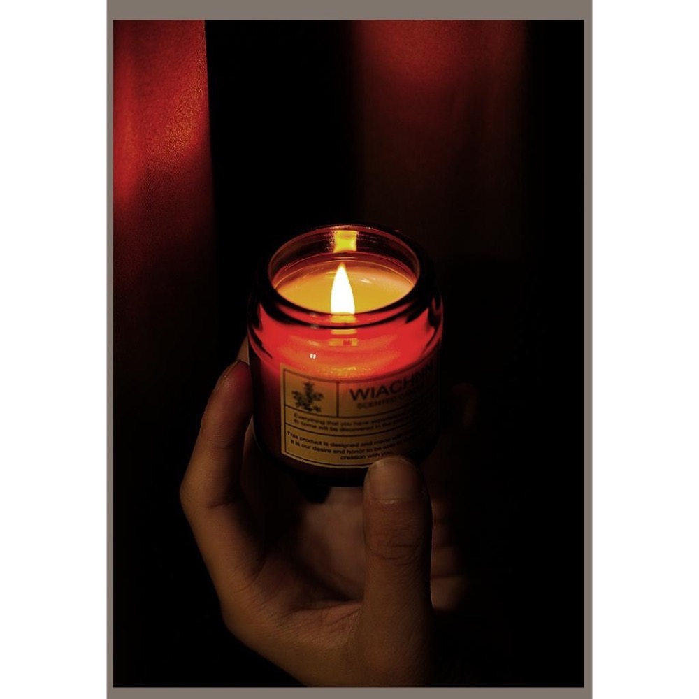 *🌊102 Alley* A2 _WIACHNN復古香氛蠟燭 手工大豆蠟精油 浪漫情人節 香氛擺飾伴手禮物 A2-細節圖9