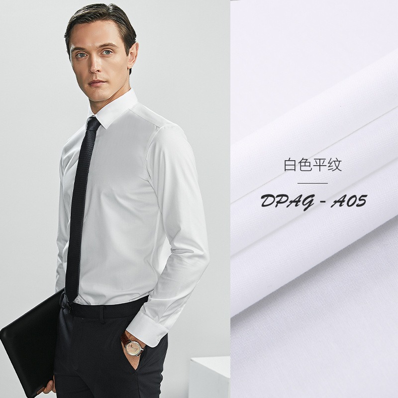 男免燙長袖襯衫/條紋襯衫/免燙格紋男襯衫-規格圖11