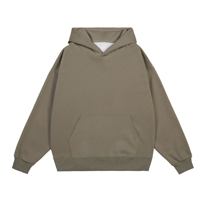 純色百搭落肩帽T/ 男女適合/ 挺擴有型-規格圖7