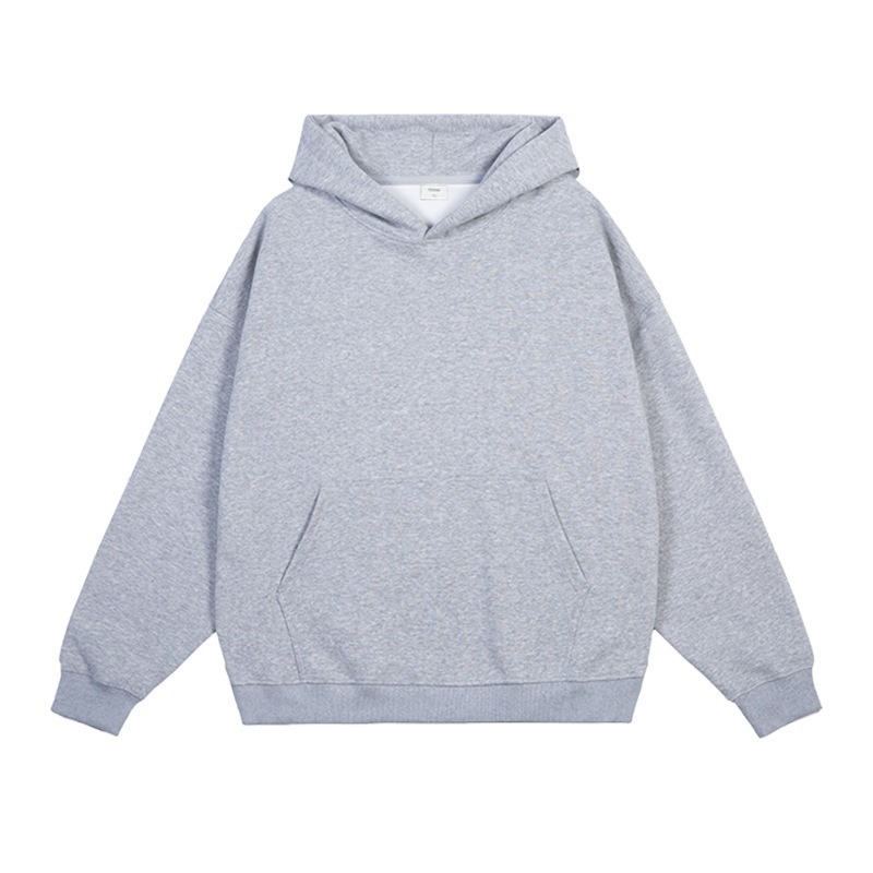 純色百搭落肩帽T/ 男女適合/ 挺擴有型-規格圖7