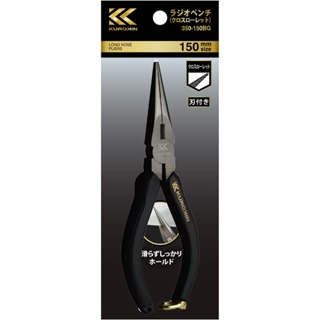 【五金大王】日本製 FUJIYA 富士箭 KUROKIN 350-150BG 尖嘴鉗 尖口鉗 黑金系列 黑金-細節圖3