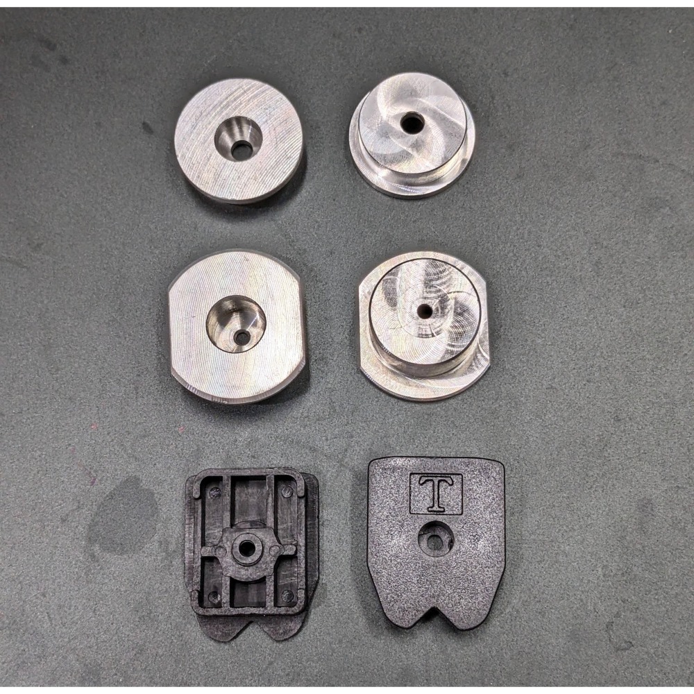 【五金大王】田島 通用 TAJIMA 捲尺快扣 快扣 通用款 3倍強度 鋁合金扣 旋轉子扣 鋁合金 轉向快扣-細節圖2