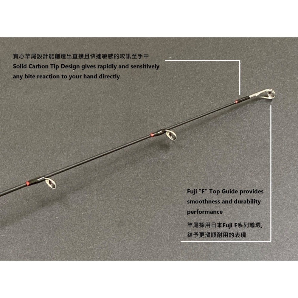 >日安路亞< OMOTO 遊騎兵 RANGERS 槍柄 直柄 旅竿 多節竿 偷跑竿 路亞竿-細節圖2