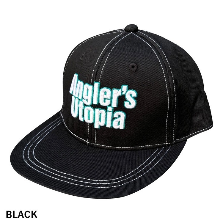 >日安路亞< APIA FLAT CAP FISH PRINT UNDER 平簷帽、棒球帽-規格圖4