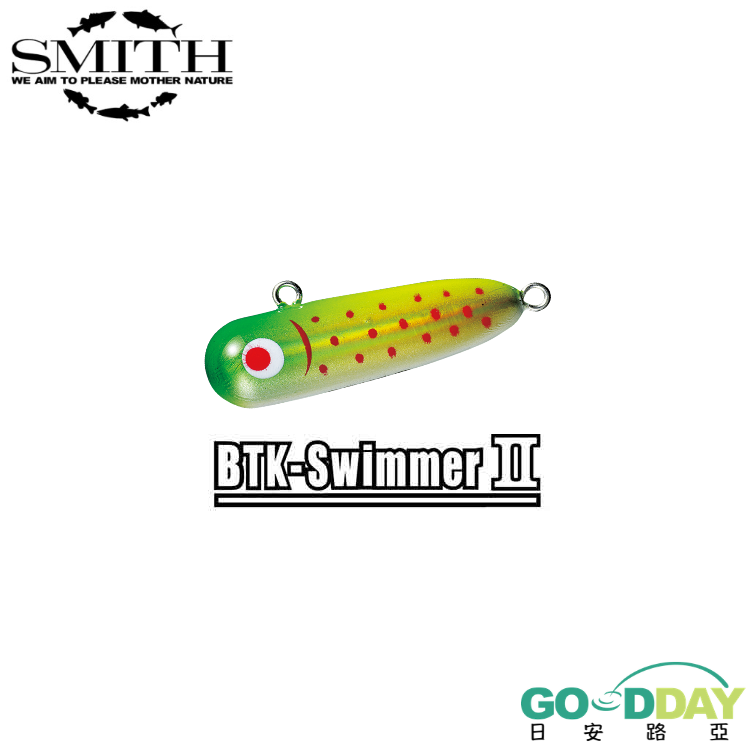 >日安路亞< SMITH BTK-SWIMMER II 溪流小魚雷-細節圖2