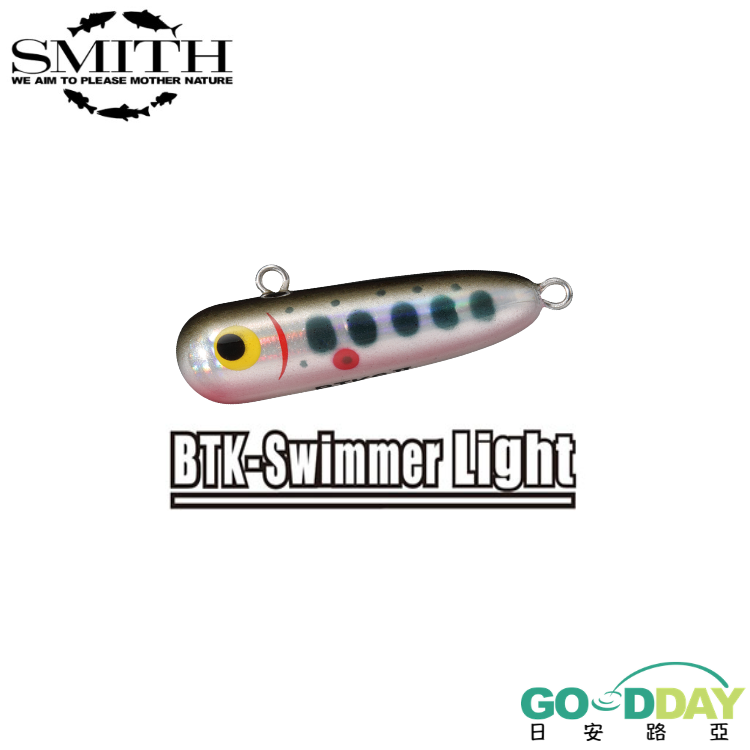 >日安路亞< SMITH BTK-SWIMMER Light 溪流小魚雷輕量版-細節圖2