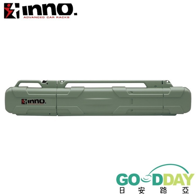 >日安路亞< inno IF45SG Rod Case J Smoke Green 遠征組合竿筒-細節圖2