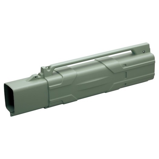 >日安路亞< inno IF45SG Rod Case J Smoke Green 遠征組合竿筒-規格圖2