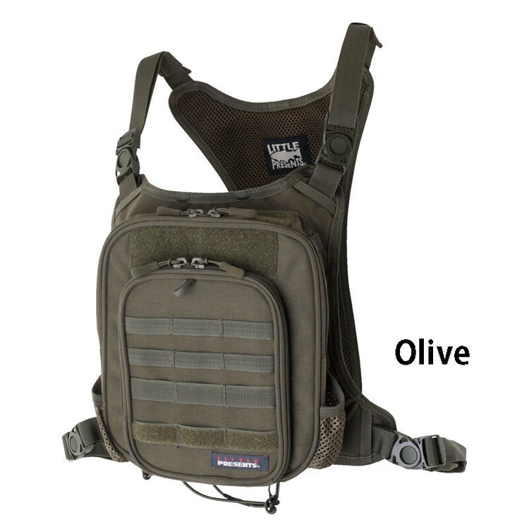 >日安路亞< LITTLE PRESENTS B-29 Chest Pack 釣魚胸包-規格圖6
