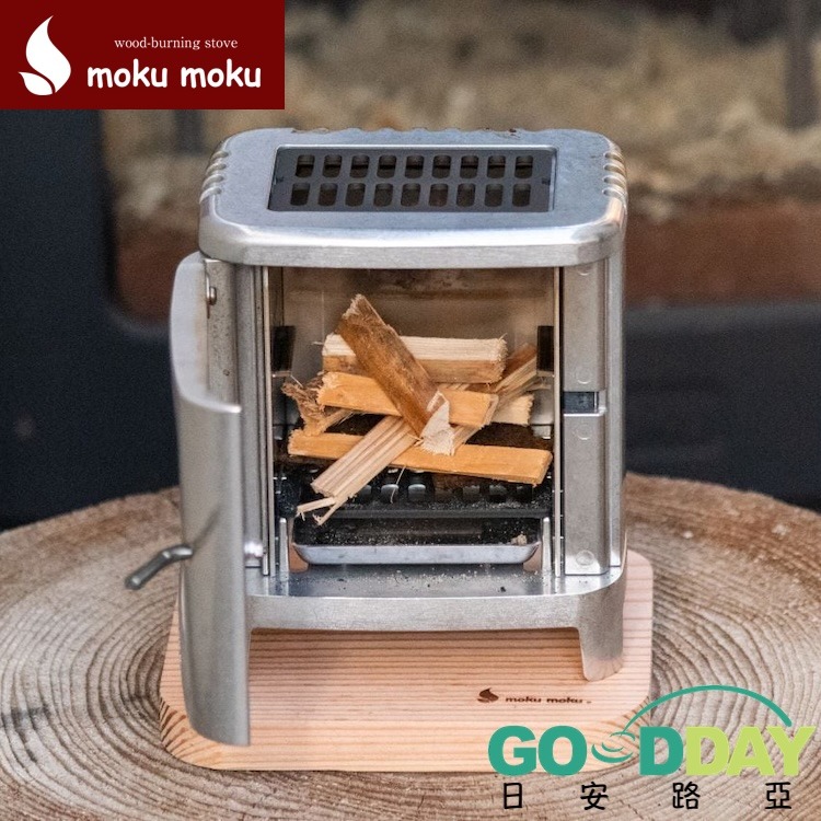 >日安路亞< moku moku Small wood stove cooker 日本朋友金屬 小柴火爐-細節圖2