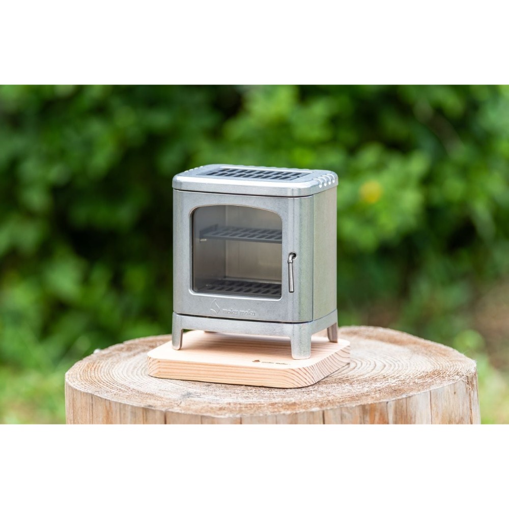 >日安路亞< moku moku Small wood stove cooker 日本朋友金屬 小柴火爐-規格圖2