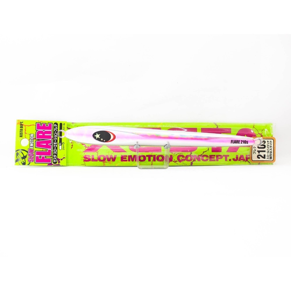 >日安路亞< XESTA SLOW EMOTION FLARE SLIM 210g 船釣鐵板-規格圖1