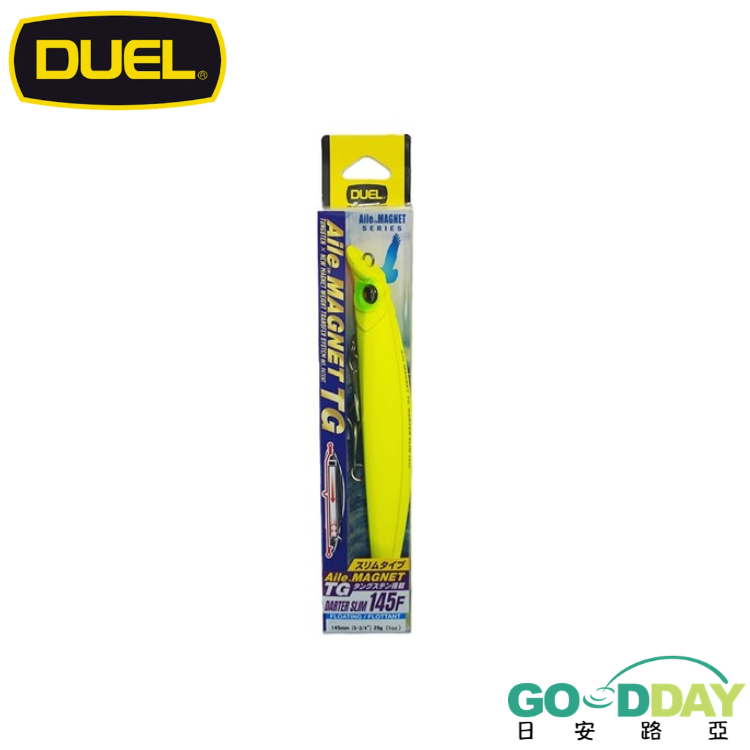 >日安路亞< DUEL F1259 AILE MAGNET TG DARTER SLIM F 145mm 米諾-細節圖3