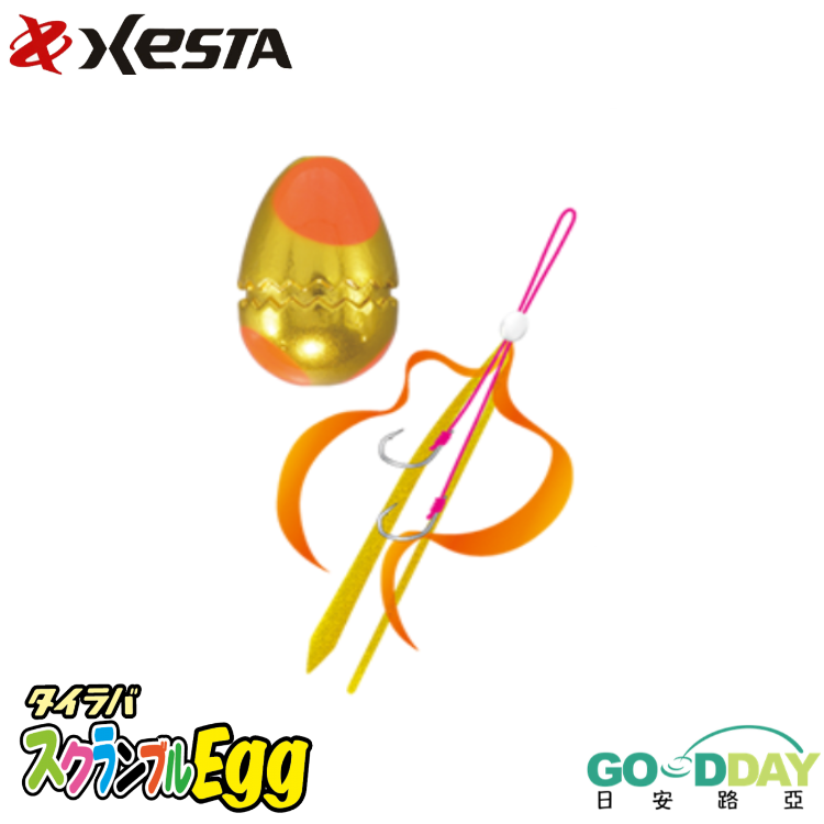 >日安路亞< XESTA TAIRABA SCRAMBLE EGG 游動丸-規格圖3