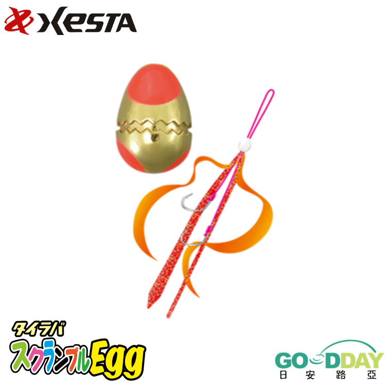 >日安路亞< XESTA TAIRABA SCRAMBLE EGG 游動丸-規格圖3