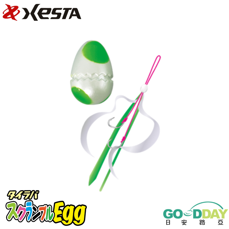 >日安路亞< XESTA TAIRABA SCRAMBLE EGG 游動丸-規格圖3