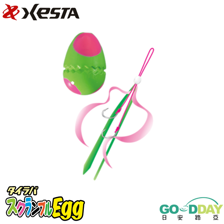 >日安路亞< XESTA TAIRABA SCRAMBLE EGG 游動丸-規格圖3