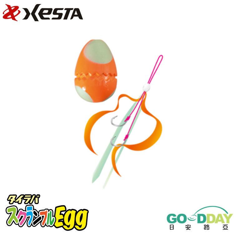 >日安路亞< XESTA TAIRABA SCRAMBLE EGG 游動丸-規格圖3
