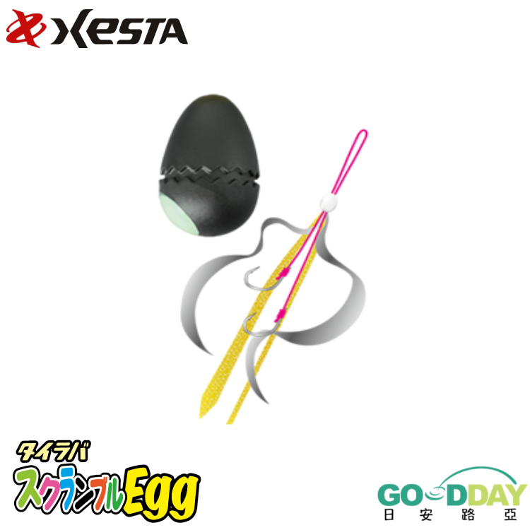 >日安路亞< XESTA TAIRABA SCRAMBLE EGG 游動丸-規格圖3