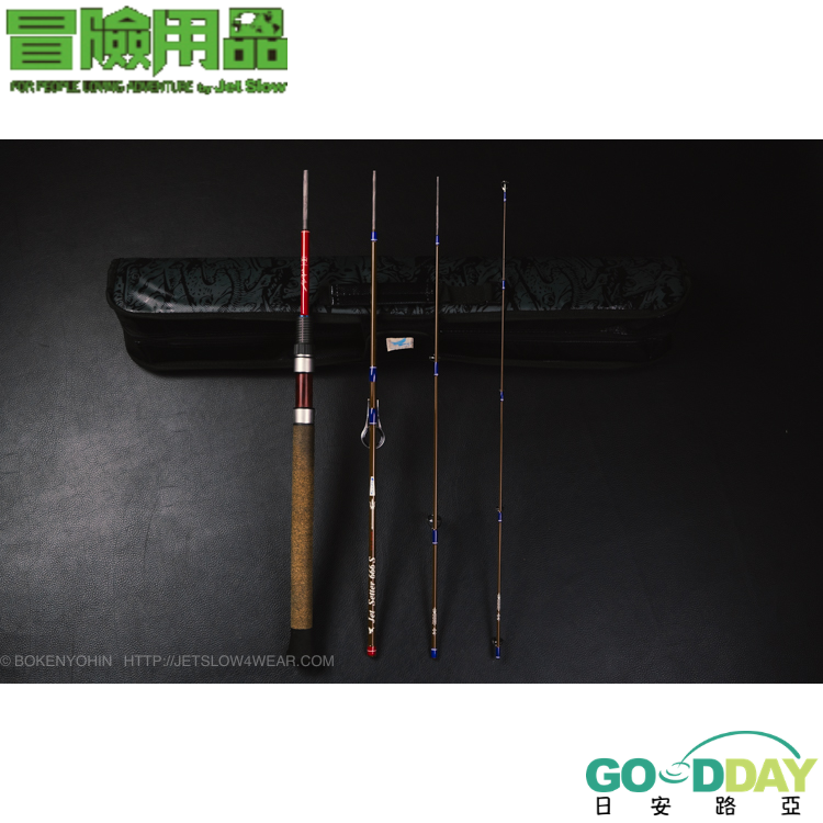 >日安路亞< 冒險用品 JETSETTER 666S Trident［三叉戟］ 多節旅竿-細節圖2