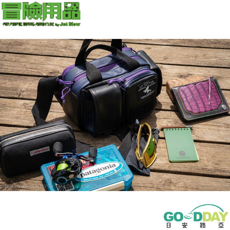 >日安路亞< 冒險用品 JET SLOW MINI MILITARY TANK VIOLET (黑紫色) 迷你肩包-細節圖3