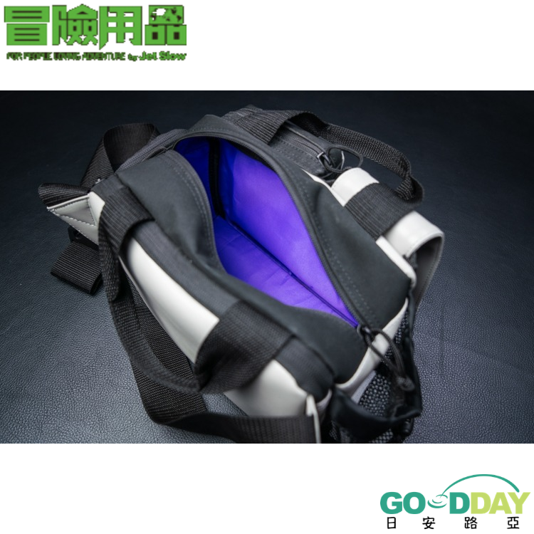 >日安路亞< 冒險用品 MINI MILITARY TANK CRAYON COLOR WHITE 迷你肩包-細節圖2