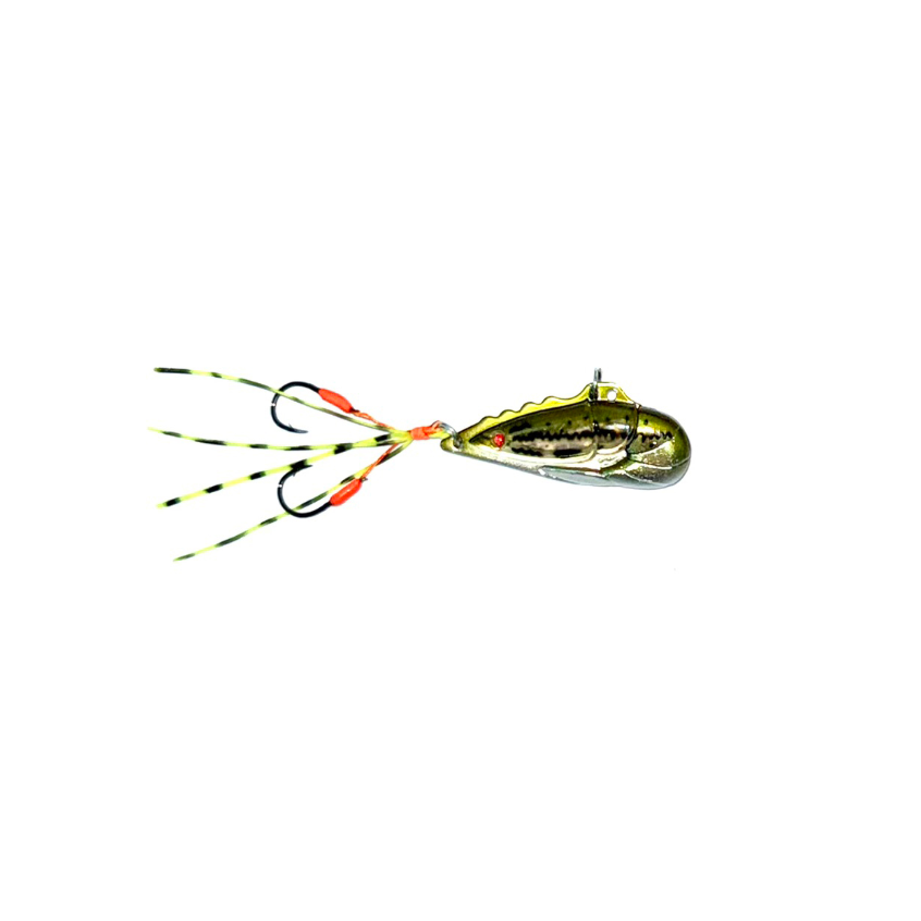 >日安路亞< Strike Pro PJG-001 蝦型金屬顫泳硬餌-規格圖2