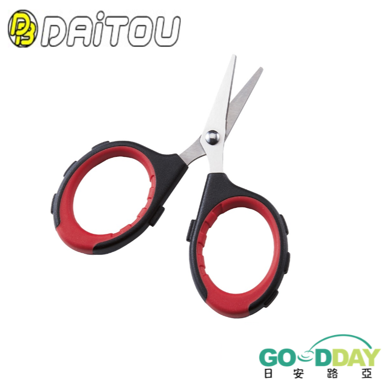 >日安路亞< DAITOU DECA GRIP MINI SCISSORS ST / TI 迷你剪刀、PE剪刀-細節圖2