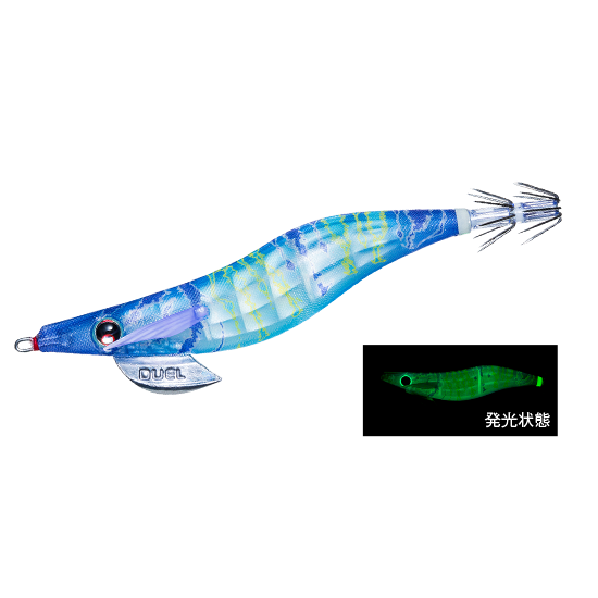 >日安路亞< DUEL LQ LENS EGI 3.0号 A1781 木蝦、鏡面蝦-規格圖3