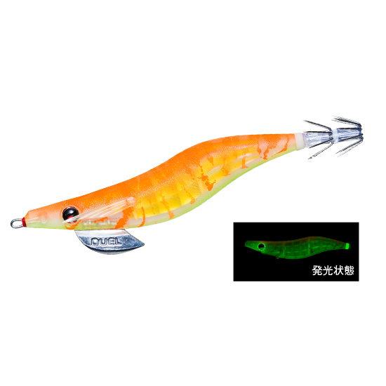 >日安路亞< DUEL LQ LENS EGI 3.0号 A1781 木蝦、鏡面蝦-規格圖3