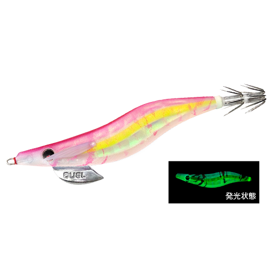 >日安路亞< DUEL LQ LENS EGI 3.0号 A1781 木蝦、鏡面蝦-規格圖3