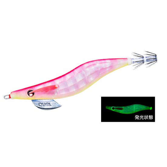 >日安路亞< DUEL LQ LENS EGI 3.0号 A1781 木蝦、鏡面蝦-規格圖3